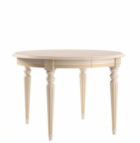 Стол круглый обеденный раскладной