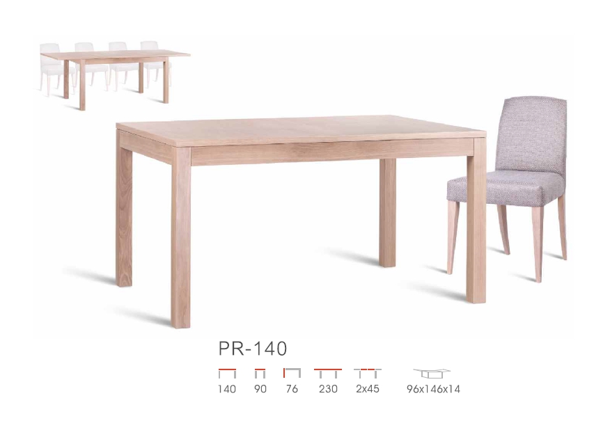 Раскладной стол PR-140