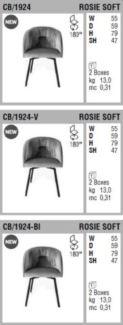Вращающийся стул Rosie Soft СВ1924 фото 9