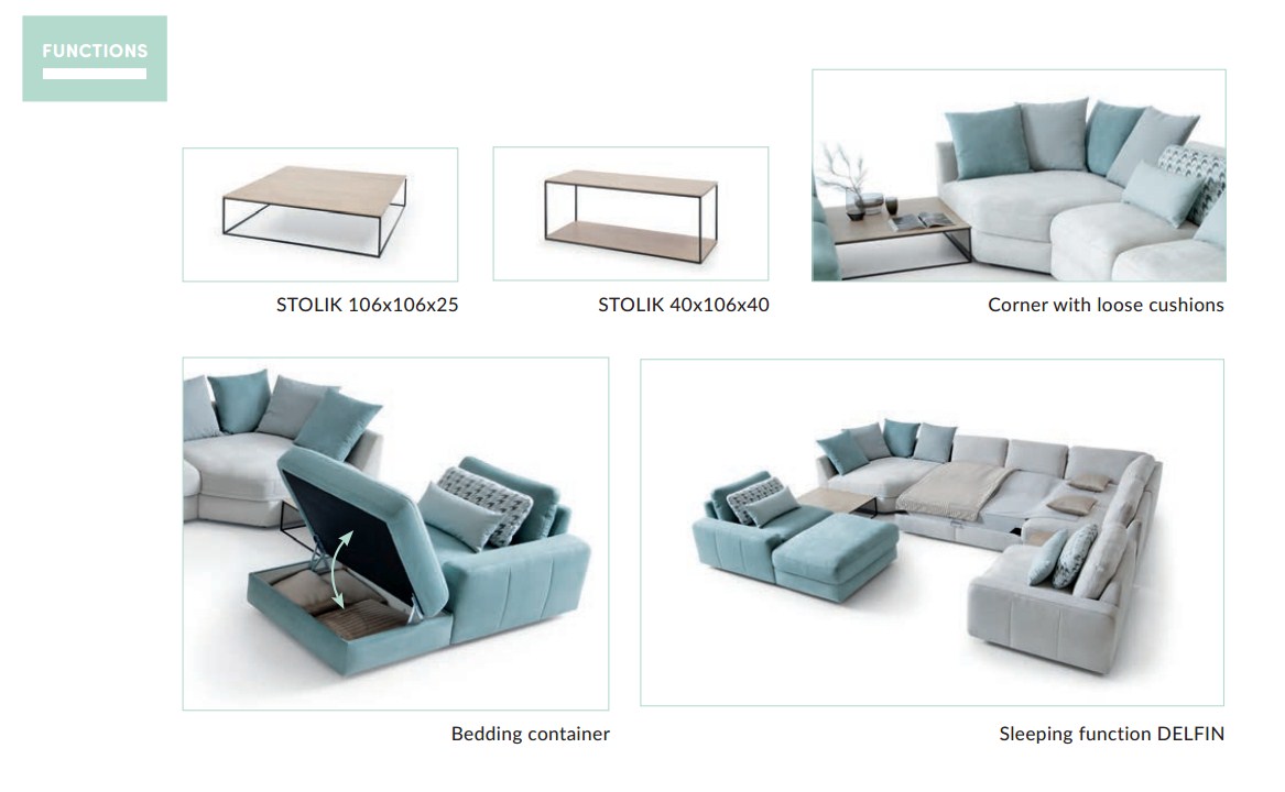 Модульный диван Serena