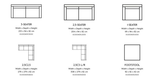 Модульный диван Kibo фото 12