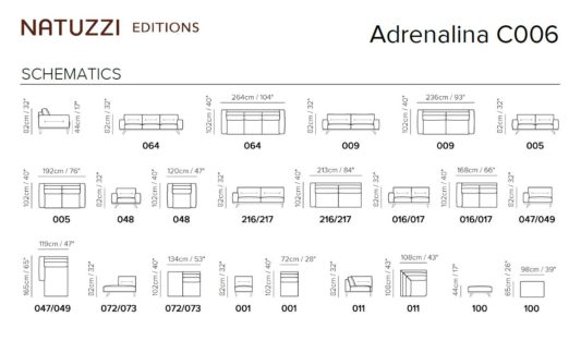 Модульный диван Adrenalina C006 фото 2
