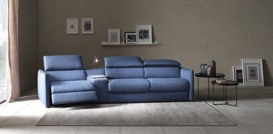 Угловой раскладной диван с реклайнером Meraviglia B995 фото 6