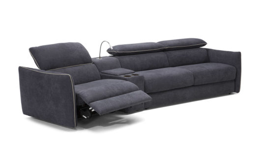 Угловой раскладной диван с реклайнером Meraviglia B995 фото 1