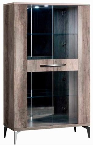 2-дверная витрина Matera