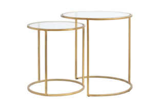 Комплект приставных столиков Duarte gold