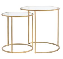 Комплект приставных столиков Duarte gold
