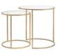 Комплект приставных столиков Duarte gold Комплект приставных столиков Duarte gold