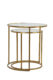 Комплект приставных столиков Duarte gold фото 4