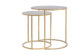 Комплект приставных столиков Duarte gold фото 1