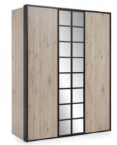 Шкаф 3-дверный Glassloft