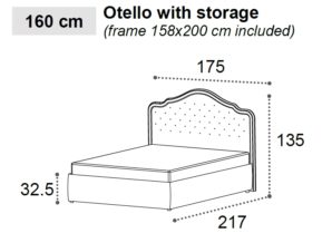 Кровать Otello